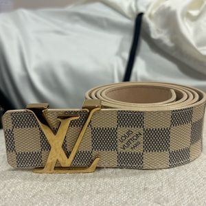 Louis Vuitton initials belt